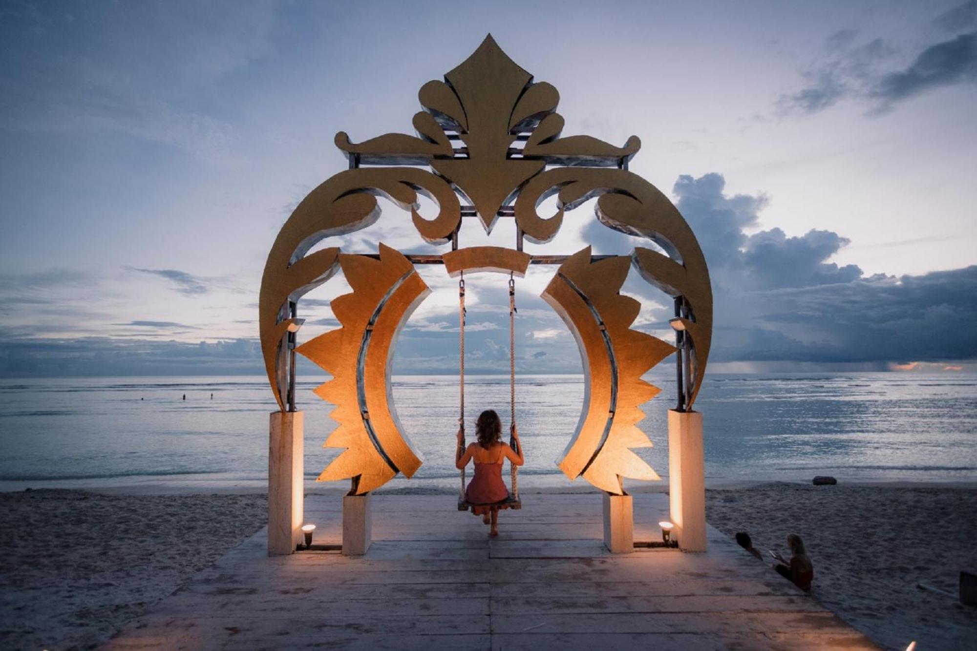 Hotel Ombak Sunset Gili Trawangan Exteriér fotografie