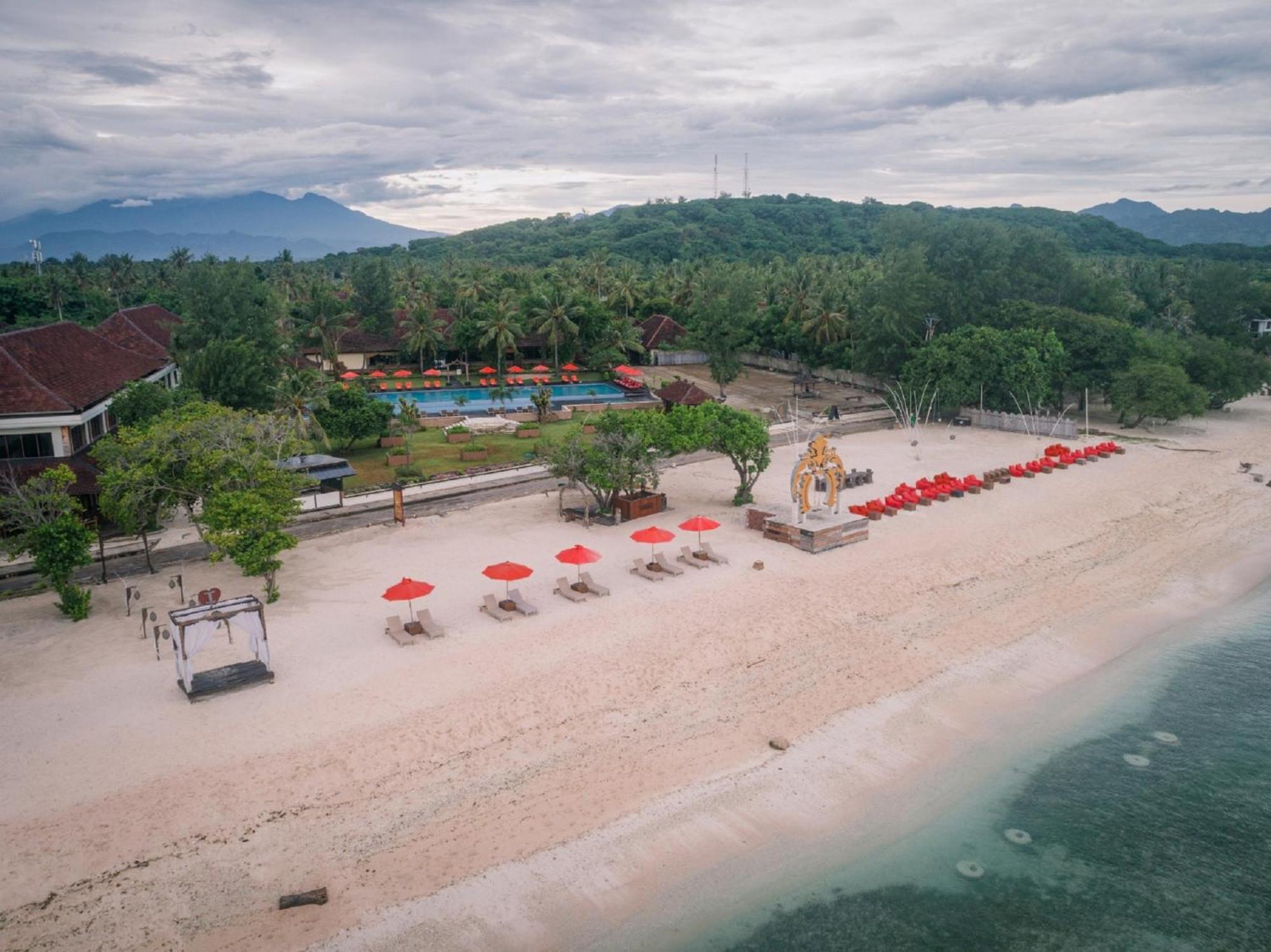 Hotel Ombak Sunset Gili Trawangan Exteriér fotografie